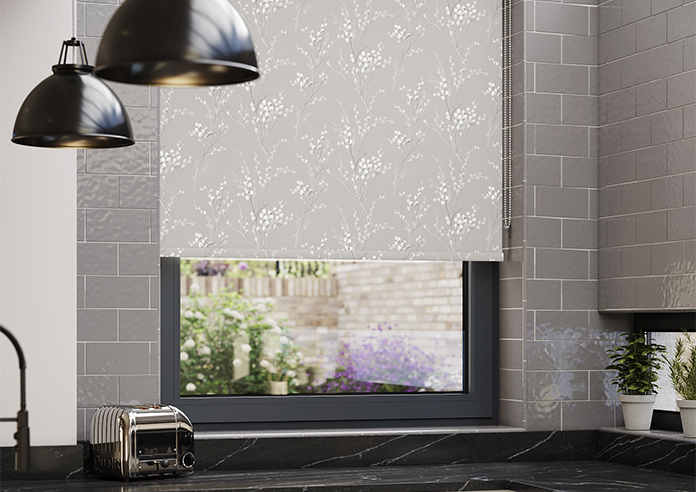 Laura Ashley Pussy Willow, Steel - Roller Blind - Image 5